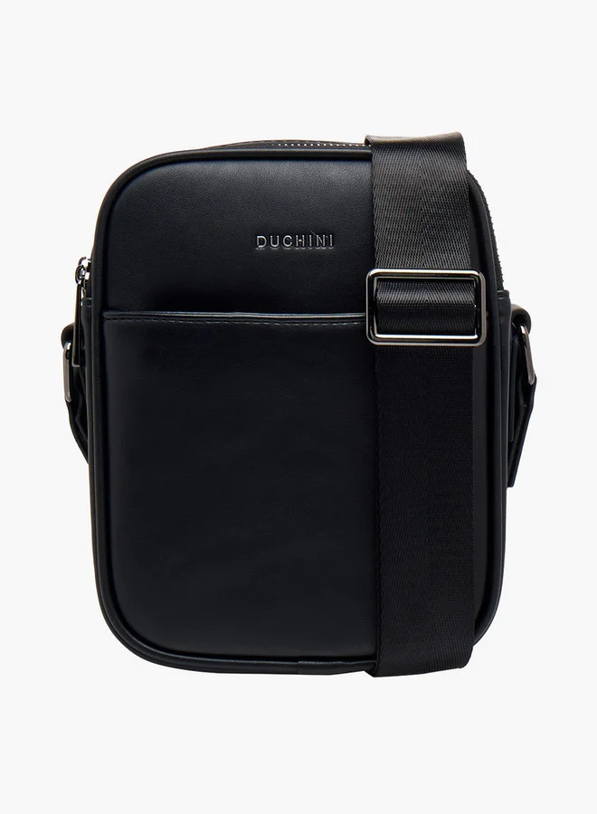 دوتشيني Men Adjustable Strap Crossbody Bag